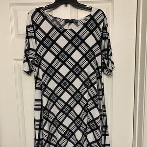 Dress with pockets.